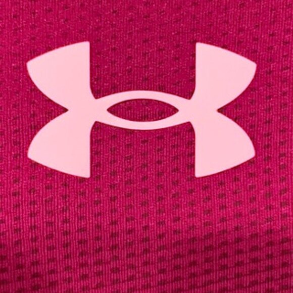 Under Armour Maroon Iso-Chill Loose Fit Polo Size Large - Picture 3 of 4